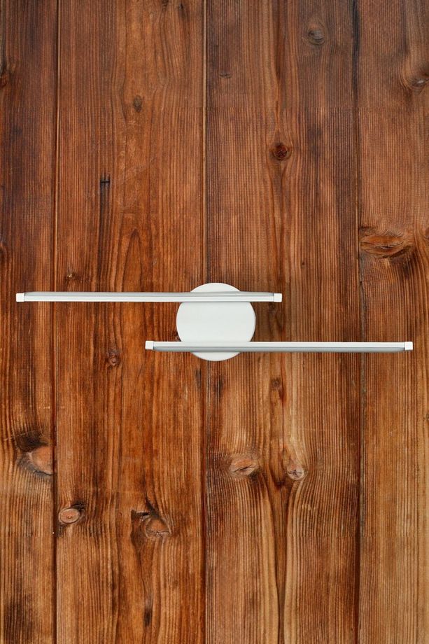 Sare Aplik Modern Tasarım Beyaz Renk - Gün Işığı Ledli Banyo - Mutfak - Salon Led Duvar Aplik - 4