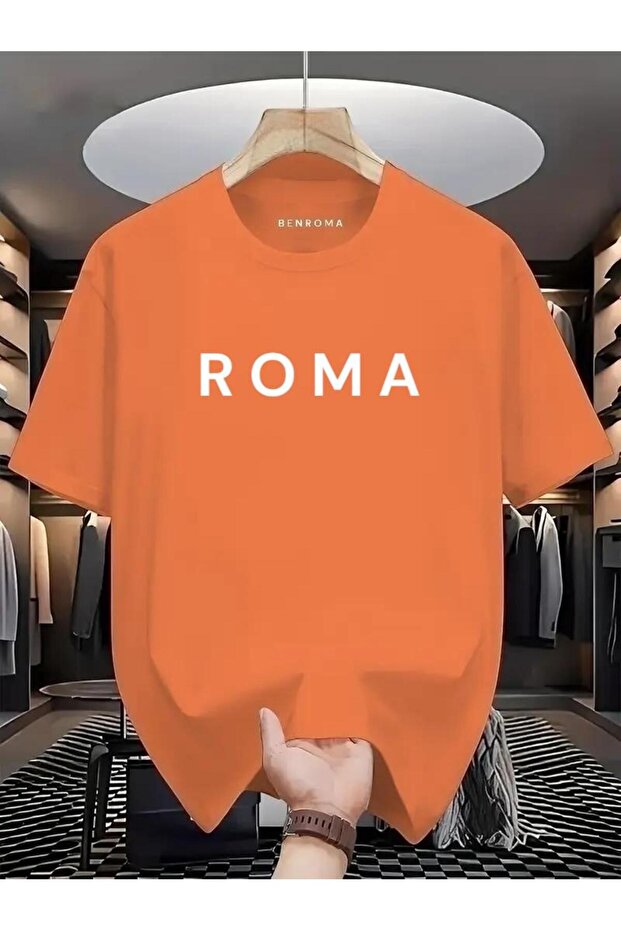 Rome Printed Oversize Tee - 1