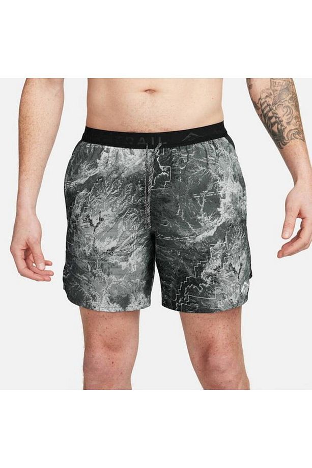 Stride Dri-Fit 7" Brief-Lined All-Over Printed Running Erkek Şort - 1