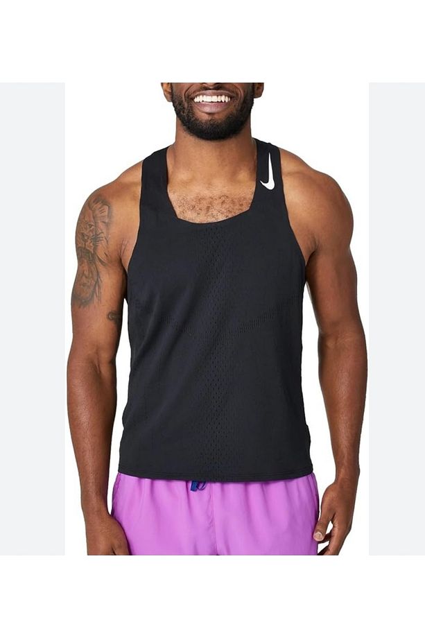 Dri-Fit ADV AeroSwift Singlet Running Racing Erkek koşu Atlet DM4624-010 ASLAN SPORT - 1