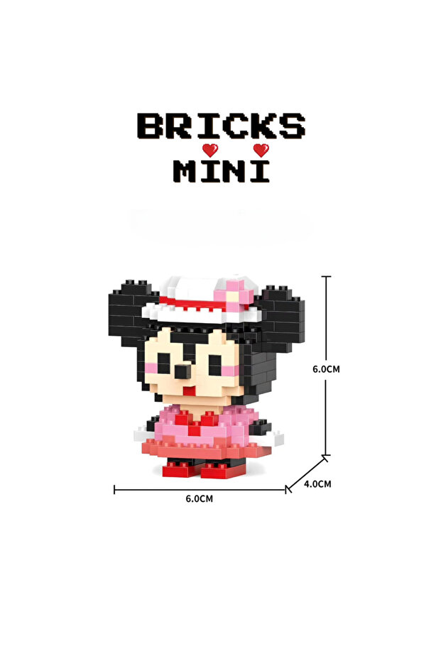 Minnie Mouse Bricks Mini - 3