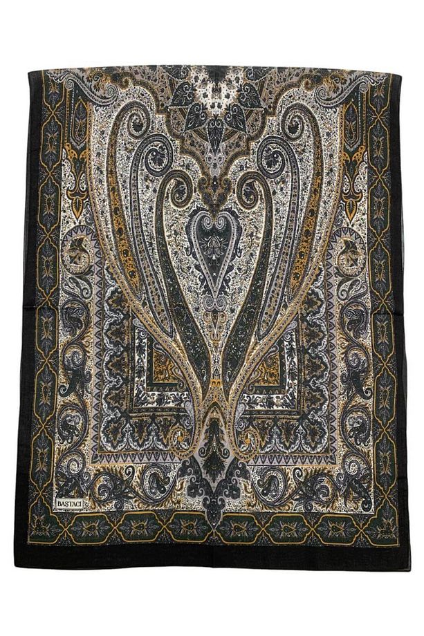 BAŞTACI SOFT ETNİK 0181 HARDAL ŞAL - 4