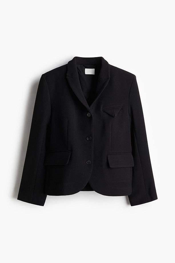 Tek Sıra Düğmeli Blazer - 3