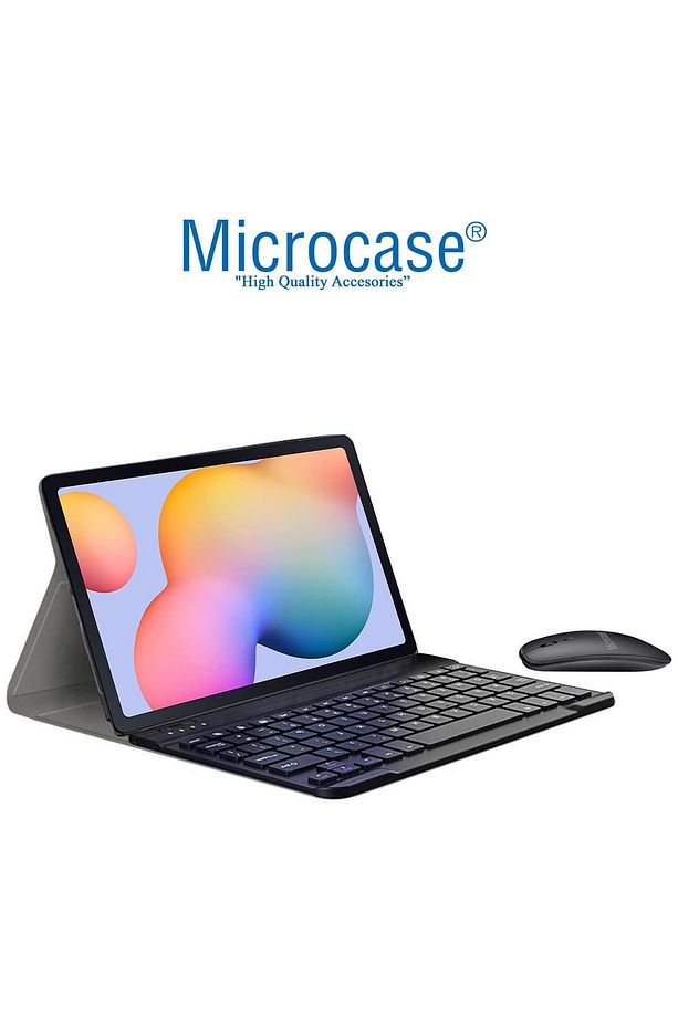 Honor Pad x8a Tablet için Bluetooth Klavye ve Mouse + Kılıf BKK6 - 2