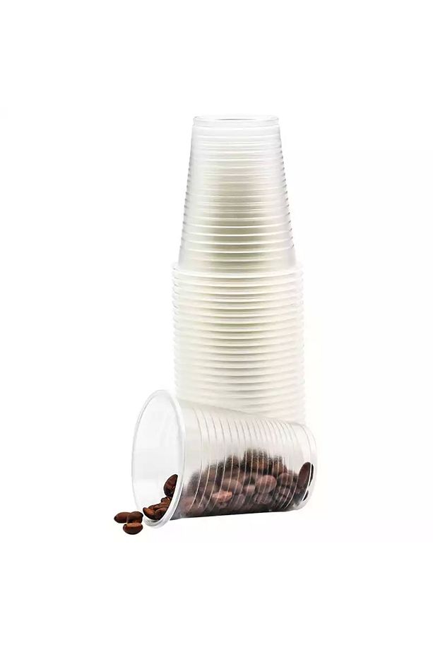 Plastik Bardak Şeffaf 180ml - Hafif Ve Dayanıklı - Soğuk Içecekler Için 100 Adet - 3