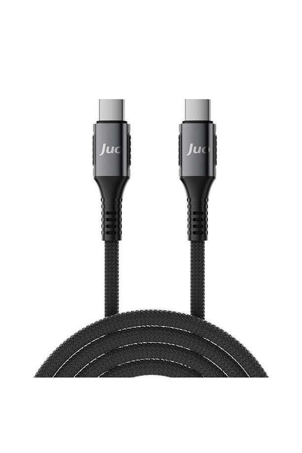 240w 5a E-mark Çipli Örgülü Usb Pd Type-c To Type-c Hızlı Şarj Ve Data Kablosu 1 Metre - 5
