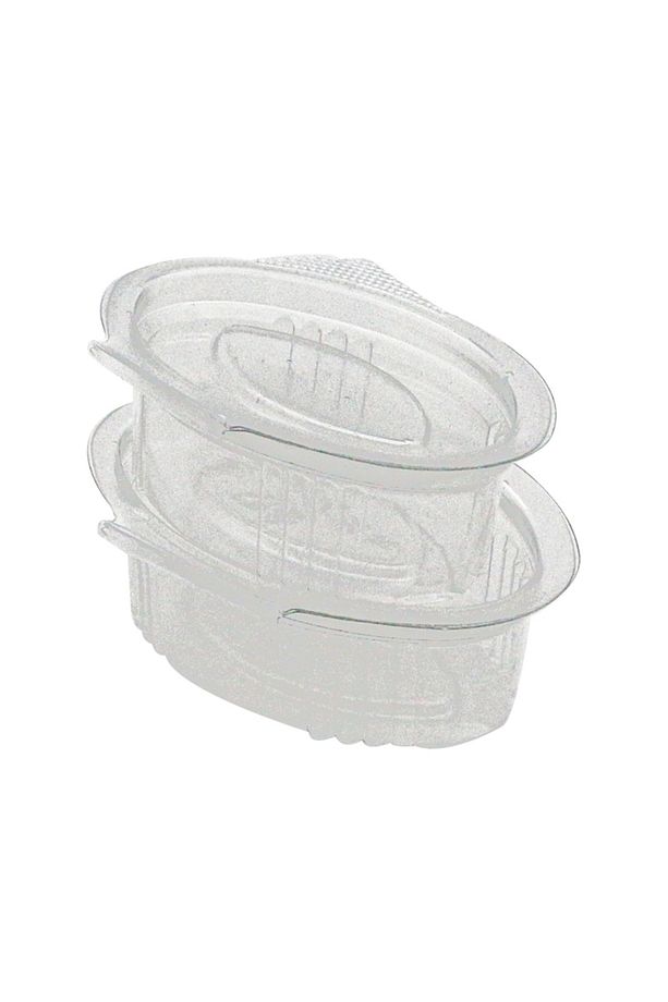 Plastik Sızdırmaz Kapaklı Sos Reçel Bulyon Kabı 50cc 100 Adet - 2