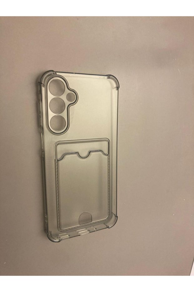 Samsung Galaxy A16 Clear Silicone Phone Case with Card Holder