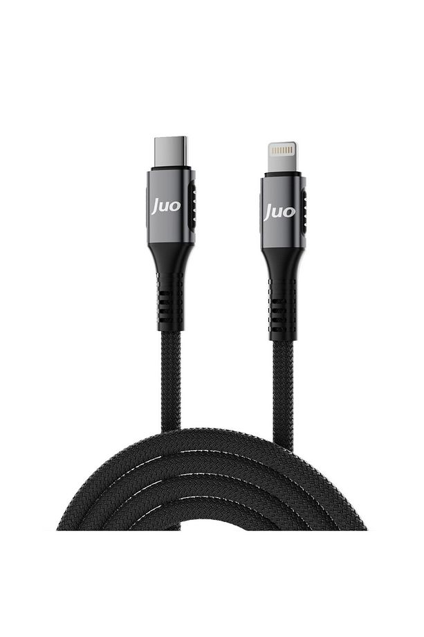 27w Usb Type-c To Lightning Iphone Ipad Örgülü Hızlı Şarj Ve Data Kablosu 2 Metre - 1