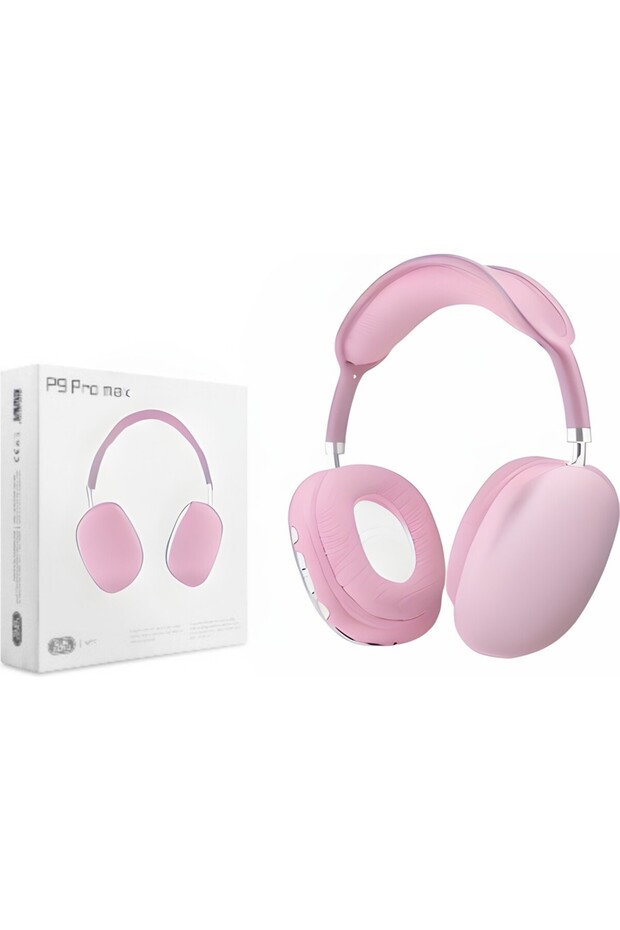 SW97 P9 Pro Max Renkli Kulak Üstü Bluetooth  5.0 Kablosuz Mikrofonlu Kulaklık - 1