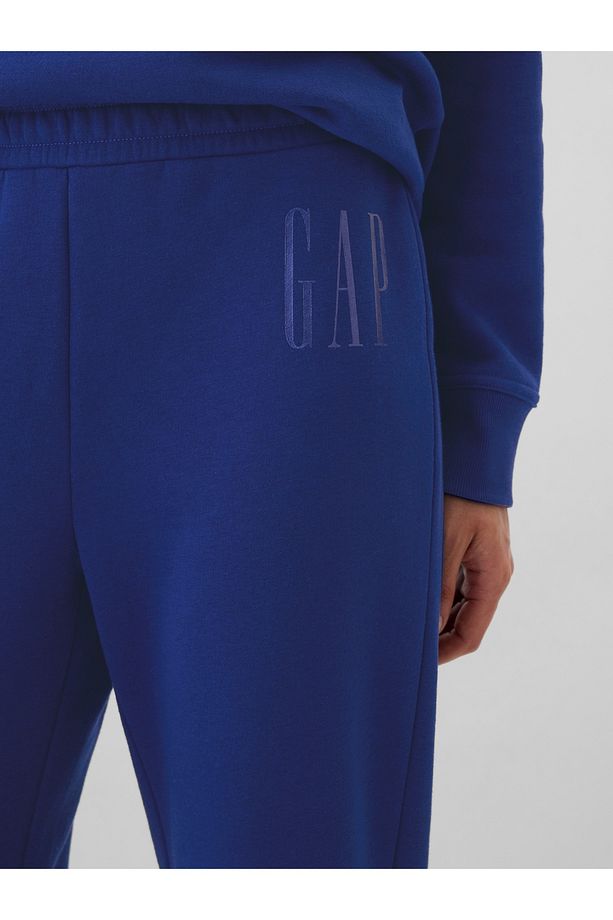 Kadın Mavi Gap Logo Bootcut Pull-On Fleece Eşofman Altı - 3