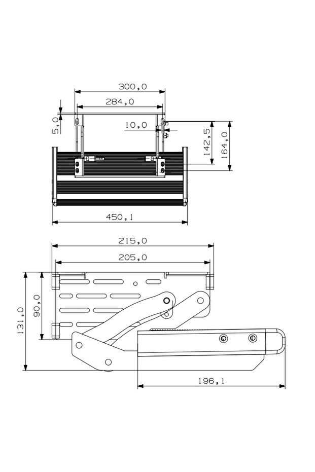 Bustronic Pickpath 455mm Katlanır Çekme Karavan Basamağı - 5