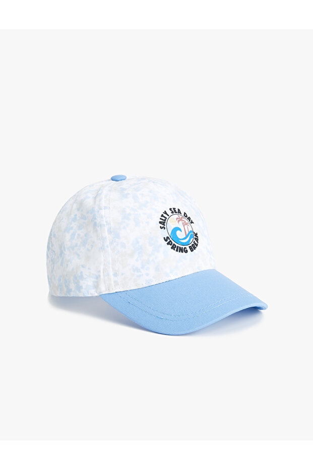 Cap Hat Print Detailed Batik Patterned - 1