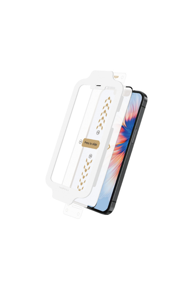 واقي شاشة لجهاز iPhone 14 - شفاف - 1