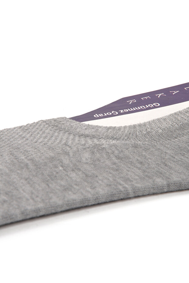 Gray Unisex Socks - 3