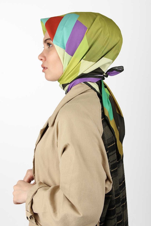 وشاح من نسيج التويل الفستقي 6929797 - 952