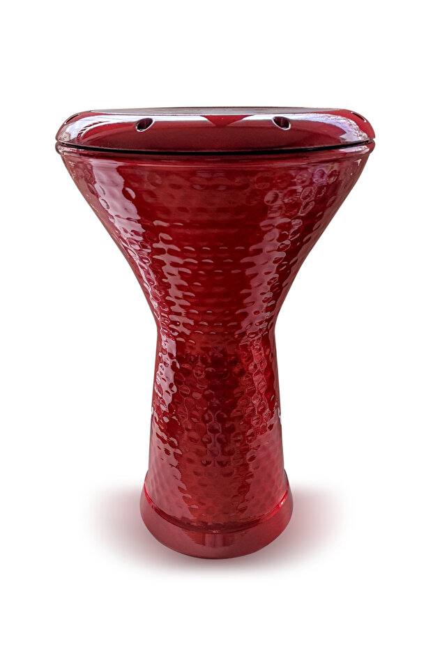 Darbuka - Mısır Çömlek Darbuka - Kılıf Hediyeli (Kırmızı) - 1
