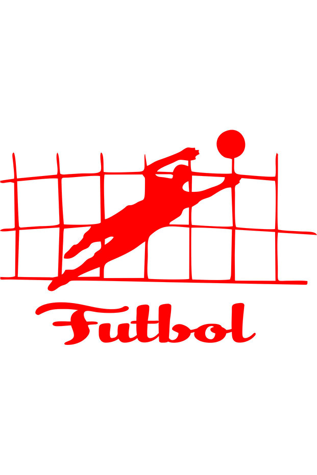 Football Sport Auto Sticker(25X17 cm)