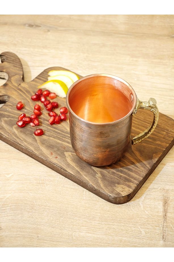 Bakır Moscow Mule Kupa Bardak - 1