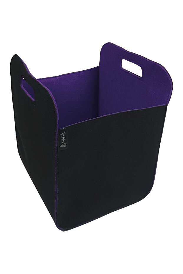 سلة باللون الأرجواني - استخدام مزدوج - 2