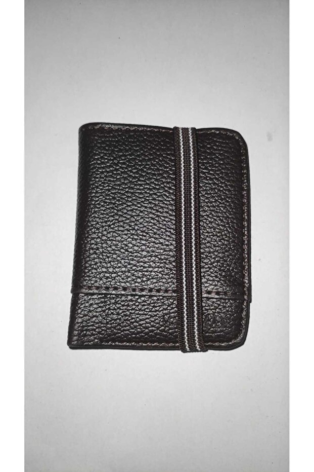 Vertical Elastic Transparent Card Holder Wallet