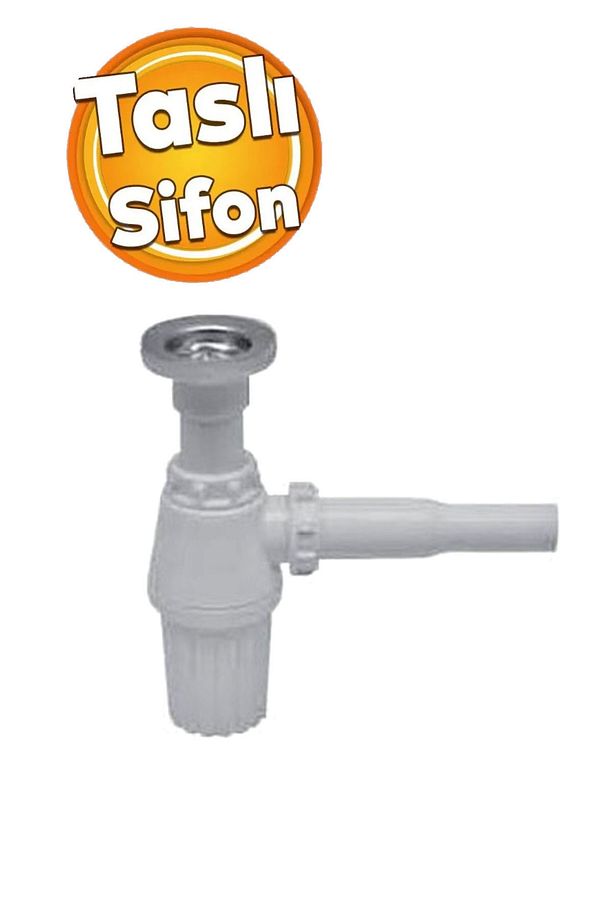 Taslı lavabo sifonu - 3