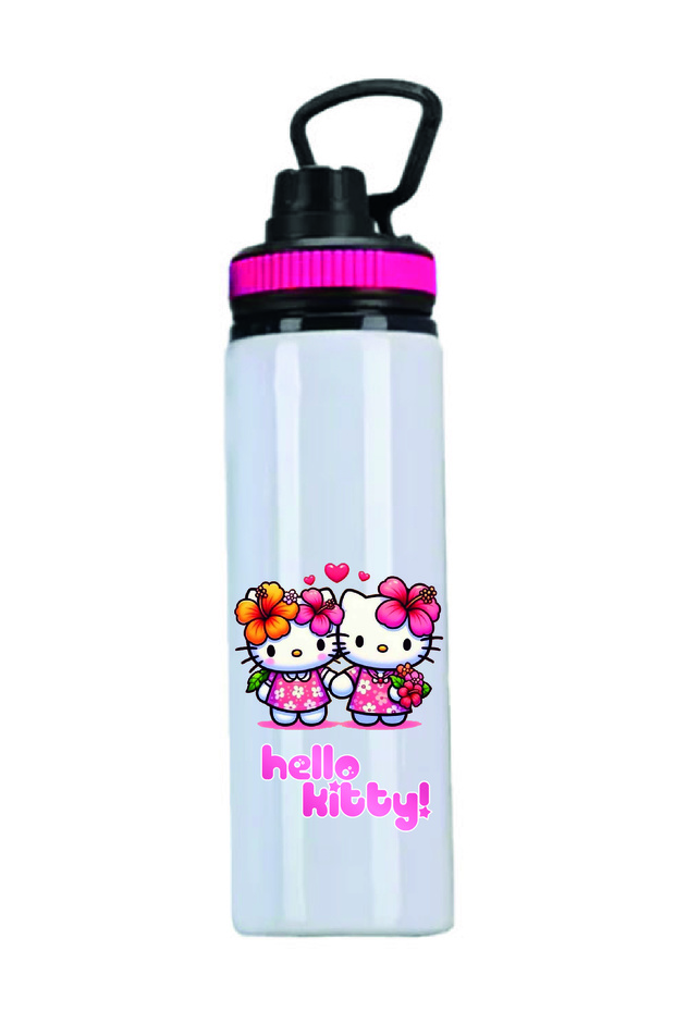 Hello Kitty Printed Water Bottle - 850Mlt-041