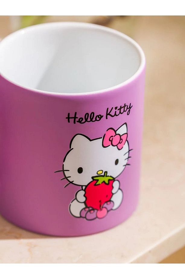 Karışık Hello Kitty Baskılı Seramik Kupa 320 Ml T T - 3