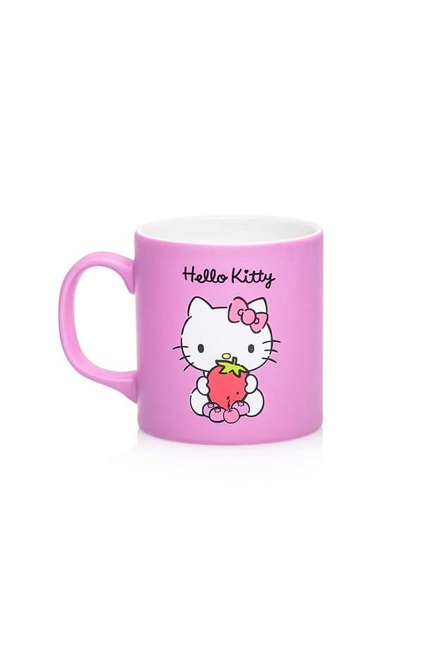 Karışık Hello Kitty Baskılı Seramik Kupa 320 Ml T T - 5