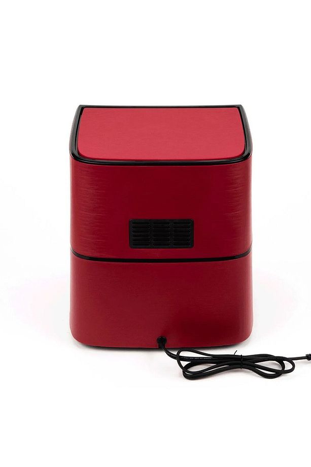 5.5 L 11 Programlı Sıcak Tutma Fonksiyonlu, Dokunmatik, Zamanlayıcı, 1700 W, Kırmızı - 5