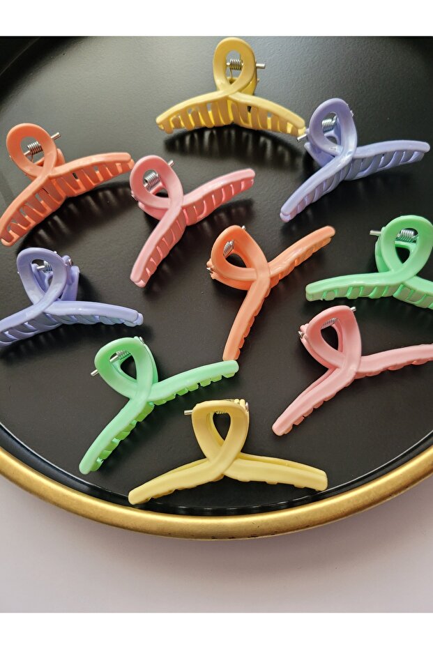 مشبك مزلاج 8 قطع 4 سم - 1