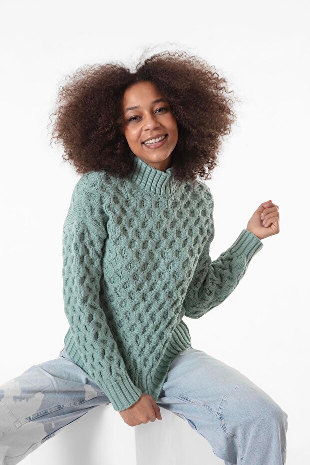 Triko Kadın Kazak - 1