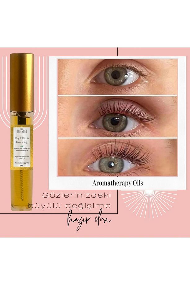 Aromaterapi Yağlarından Hazırlanmış Kaş Kirpik Bakım Yağı 8 ml - 3