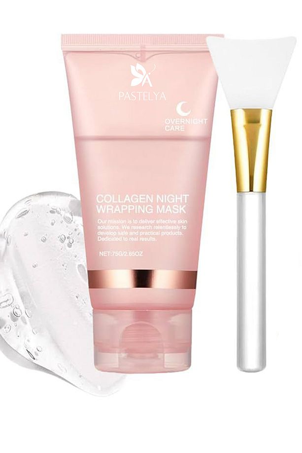 Soyulabilir Kolajen Jel Yüz Maskesi - Kolajen Gece Maskesi 75 ml - 8