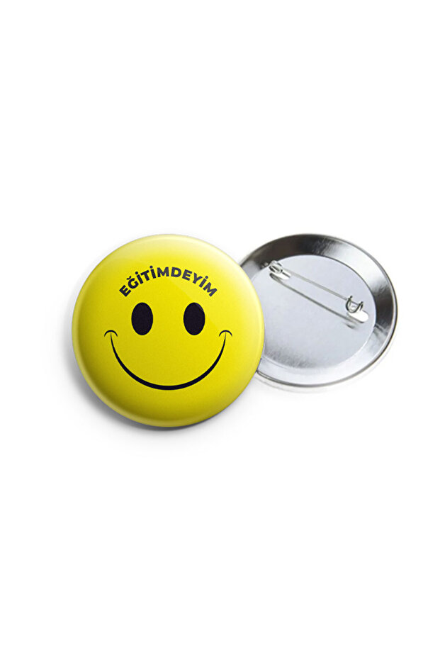 Eğitimdeyim Buton Rozet 58mm 10lu paket - 1