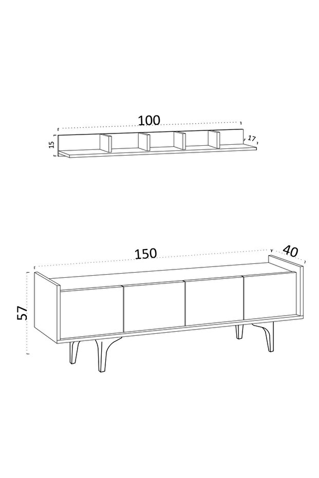 Cursa Tv Ünitesi Dec0045 - 4