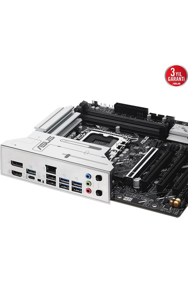 Prime Z890M-Plus Wifi 7600Mhz Oc Wi-Fi 7 Ddr5 Soket 1851 M.2 Hdmi Dp Matx Anakart - 3