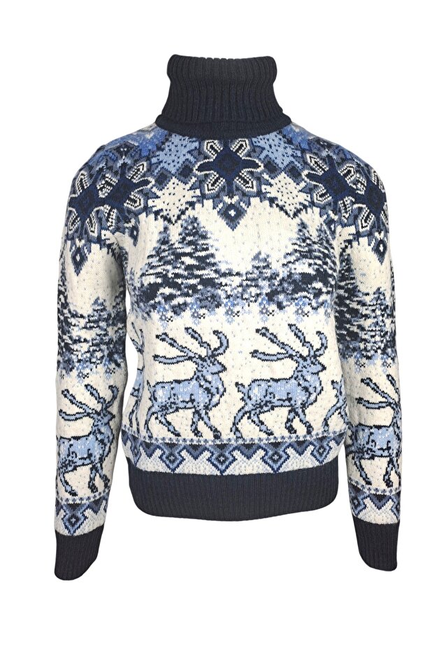 Kadın Kaşmir Yün Kazak - 2