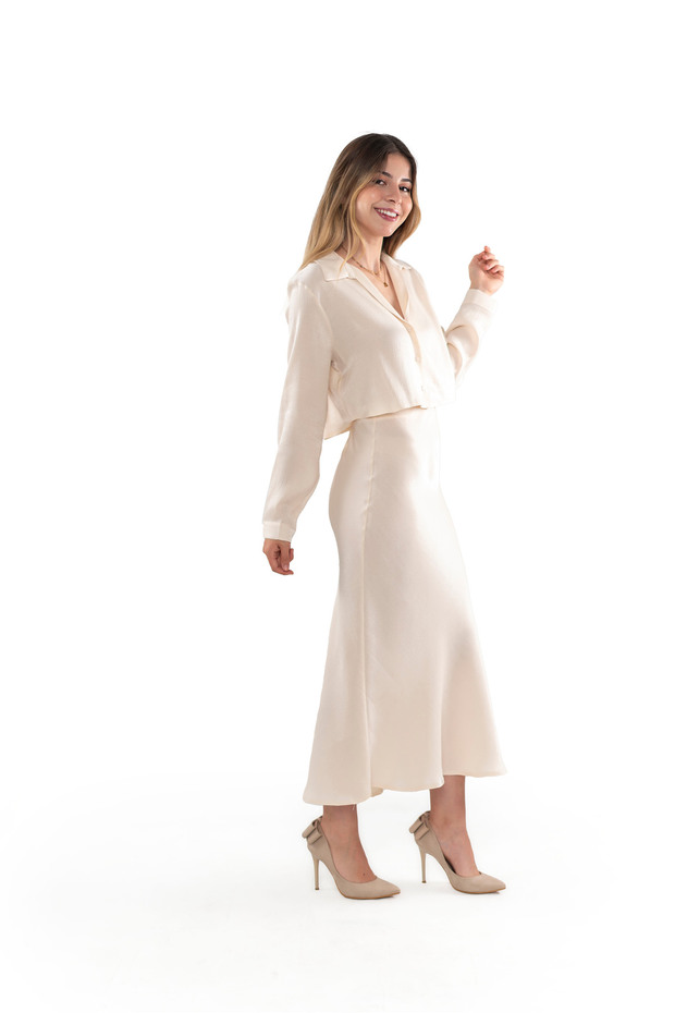 Aydilge Bej Gömlek - 3