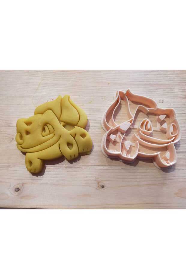 🦖 ✨ Balbazar (Pokemon) Cookie Mold (One Piece) – Food Grade ✨ 🦖 🌿