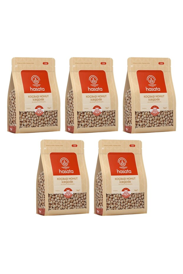 Koçbaşı Nohut Kırşehir 1 kg x 5 Adet - 1