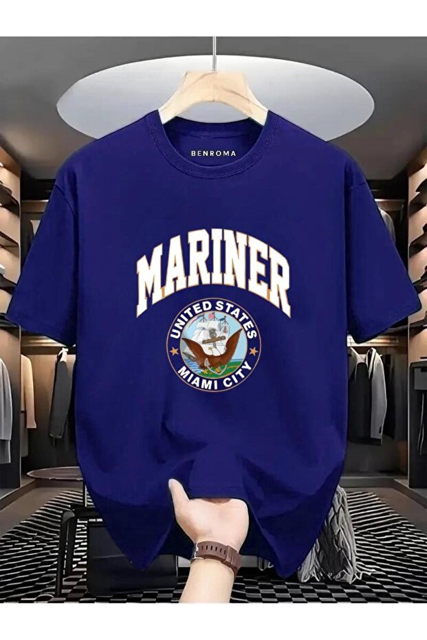 Mariner United States Miami City Printed Oversize T-Shirt