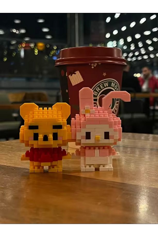 Bricks Kawaii Blok Yapı Taşı Yapboz Figür Hediyelik (RASTGELE 1 MODEL GÖNDERİLİR) - 2