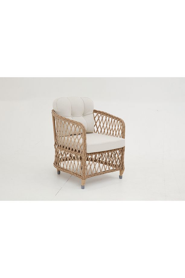 Palm Alüminyum Rattan Bahçe Balkon Oturma Grubu (2 1 1 Masa ) - 8