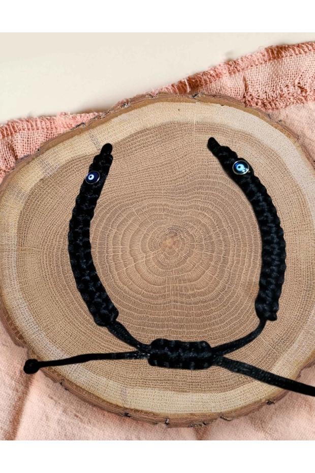 Quarter Half Ziynet Attachable Evil Eye Beaded Bracelet