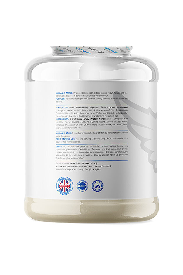 Whey Protein 2000 gr - Muz - 3