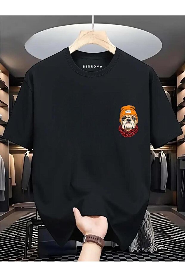 تي شيرت مطبوع عليه دوج - 1