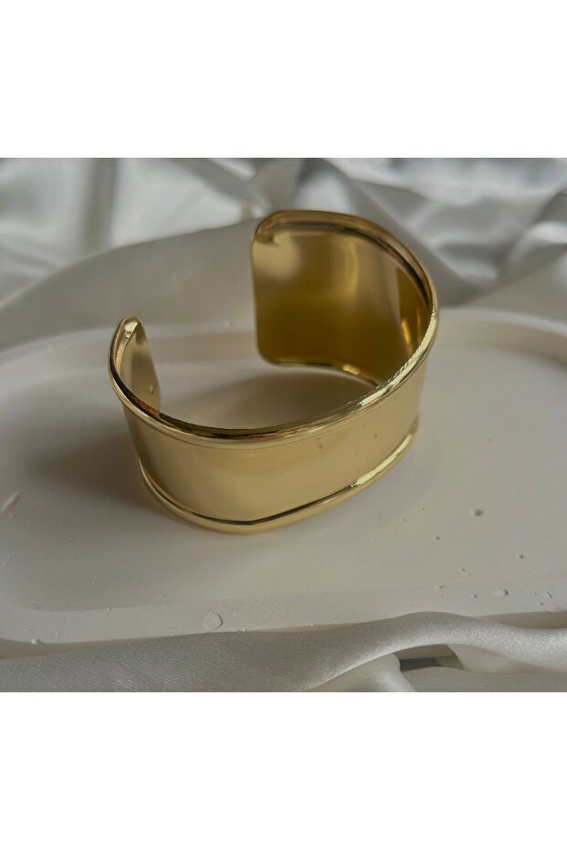 Tiffany Model Kalın Kelepçe Bilezik - 4