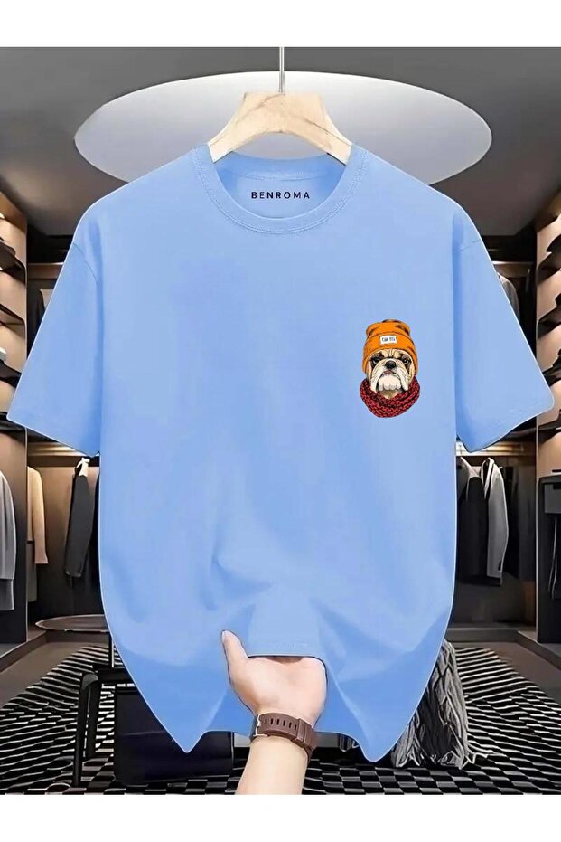 تي شيرت مطبوع عليه دوج - 1