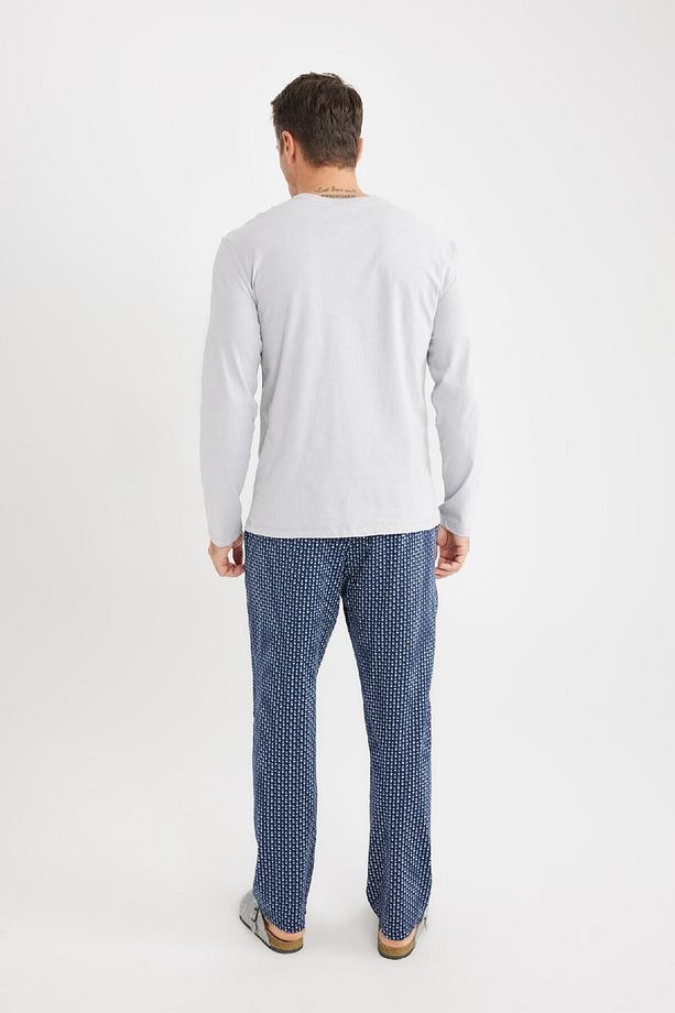 Regular Fit Kareli Cepli Pijama Altı D8227AX24WN - 4